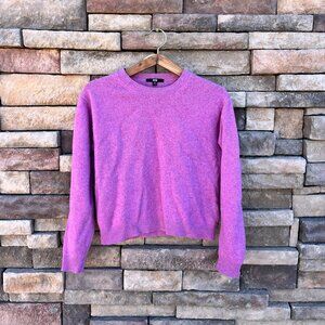 🛍️ UNIQLO Wool Sweater | Size XS | Purple-Pink | 100% Wool
